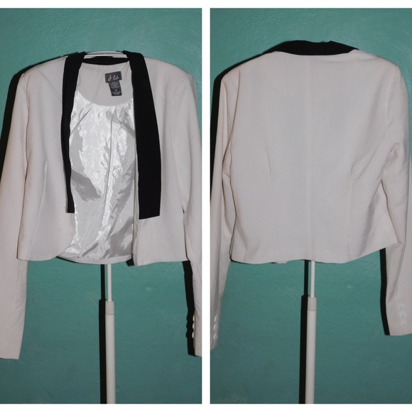 White and Black Blazer - Picture 1 of 1
